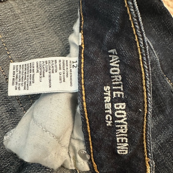 American Eagle Favorite Boyfriend Bootcut Jeans - Picture 2 of 3